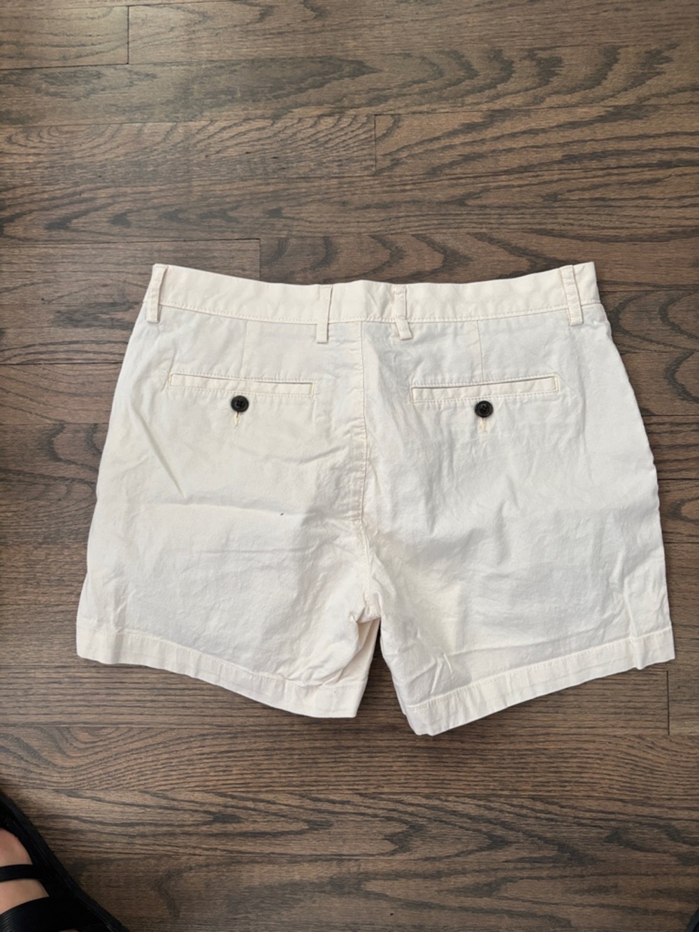 Men's Classic Cream Shorts - Picture 5 of 15